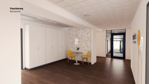 visualisierung wartebereich